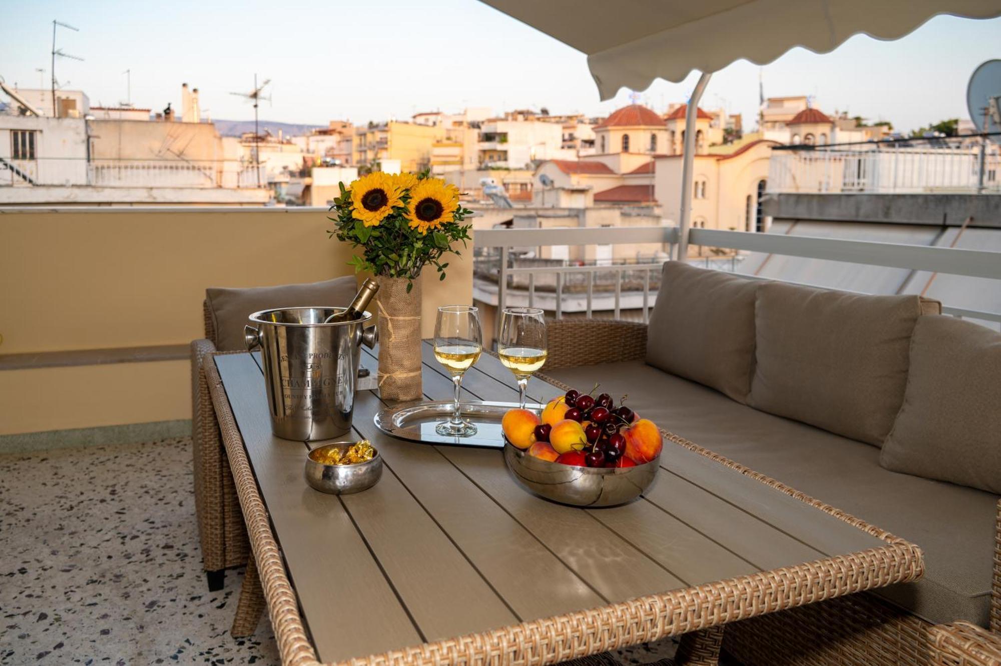 Acropolis Terrace View Apartment Athén Kültér fotó